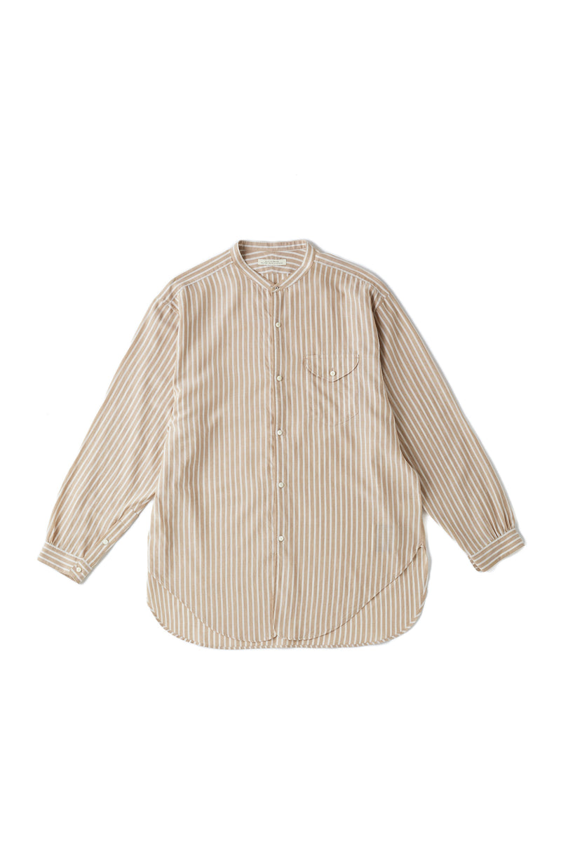 BAND COLLAR LONG TAIL SHIRTS - 232OJ-SH01 – OLD JOE BRAND