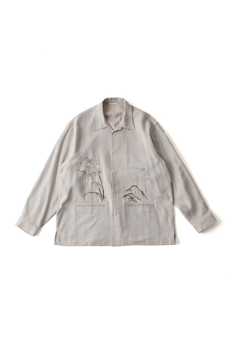 LOWER POCKET SOUVENIR SHIRTS (Long-sleeve) - 261OJ-SH14 – OLD JOE