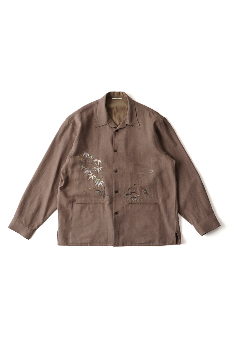LOWER POCKET SOUVENIR SHIRTS (Long-sleeve) - 261OJ-SH14 – OLD JOE