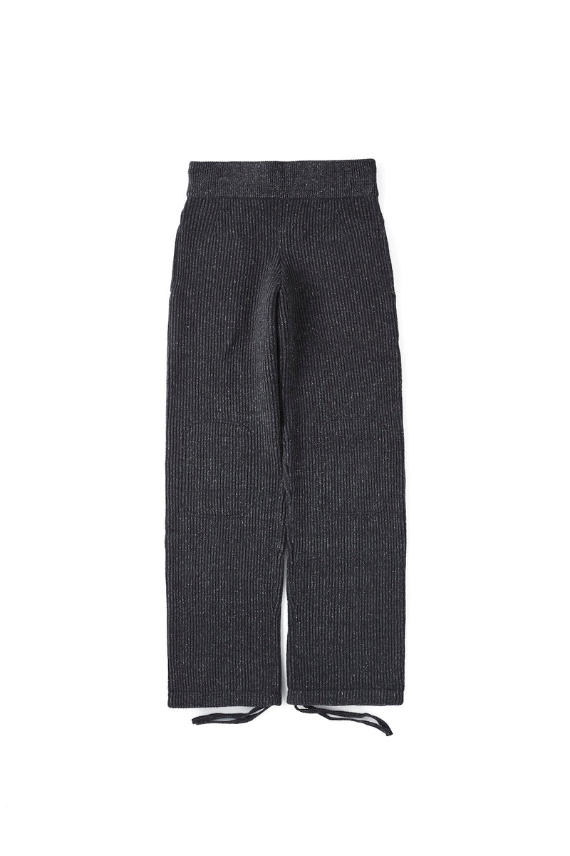 SILK NEP WOOL SWEATER TROUSER - 242OJ-KN05 – OLD JOE BRAND