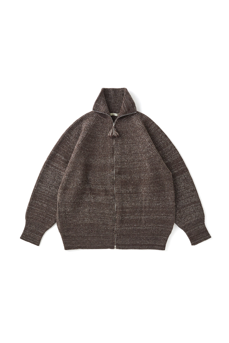 BLENDED KENPI ZIP SWEATER - 252OJ-KN02 – OLD JOE BRAND