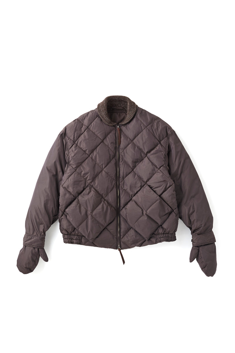 HIGH-COUNT SILK MITTEN PUFF JACKET - 252OJ-JK13 – OLD JOE BRAND