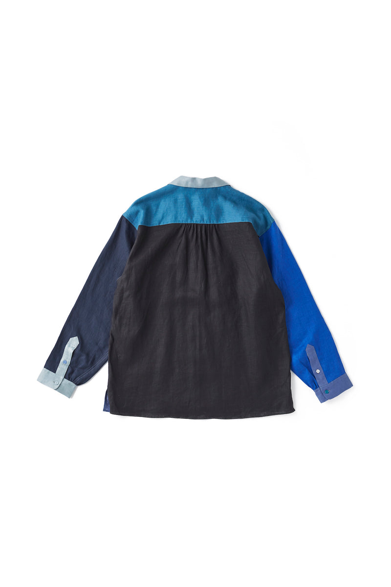 SWALLOW COLLAR SPORTS SHIRTS Long-sleeve - 241OJ-SH11 – OLD
