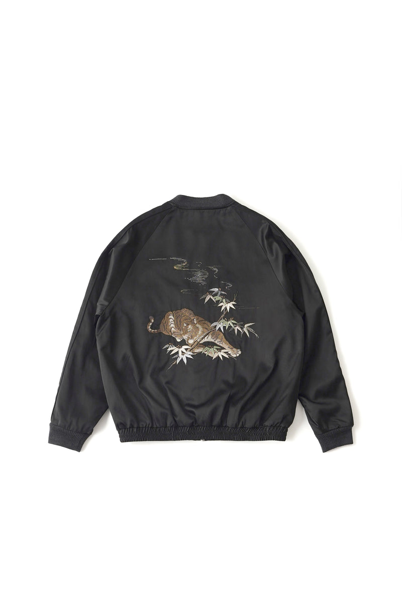 熟睡　JORAKU ヴィンテージ 1989 新品未使用 STUNNING RAYON SOUVENIR JACKET - 261OJ-JK25 – OLD JOE BRAND