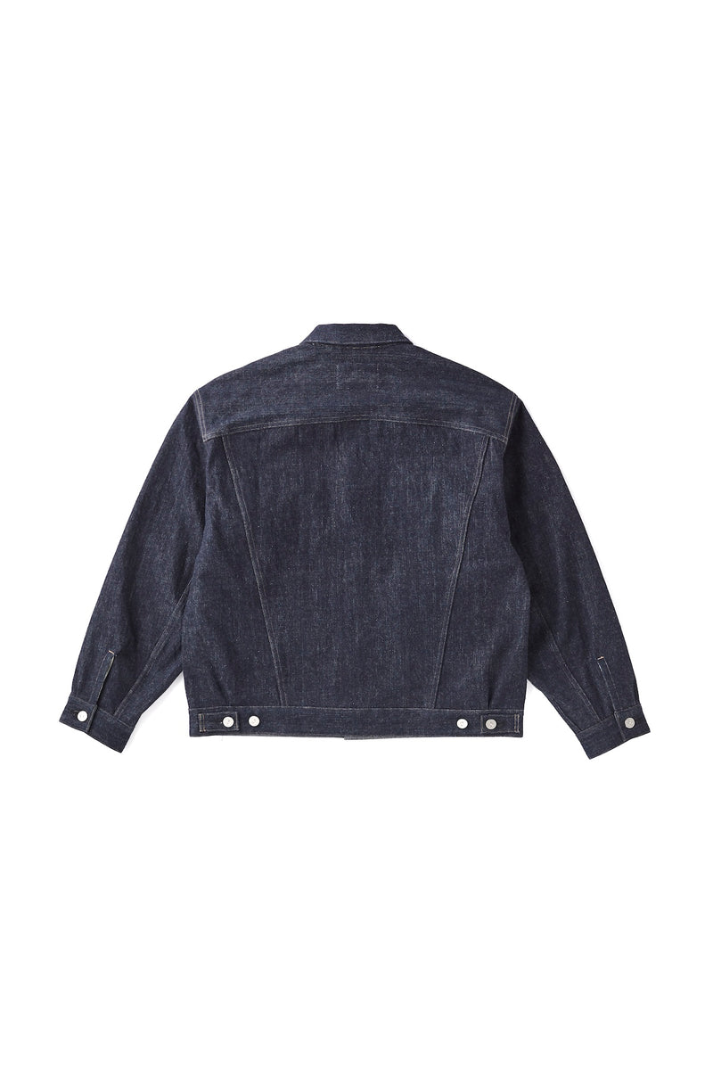 CURVED FLAP JEAN JACKET - 251OJ-JK17 – OLD JOE BRAND