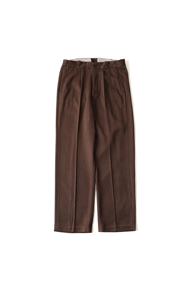 FRONT TUCK ARMY TROUSER - 261OJ-PT09 – OLD JOE BRAND