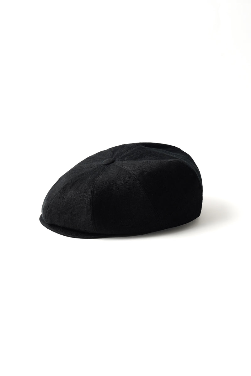 OLD JOE BRAND ヘリンボーンキャスケット LINEN HERRINGBONE PEAKED CAP - 261OJ-HT02 – OLD JOE BRAND