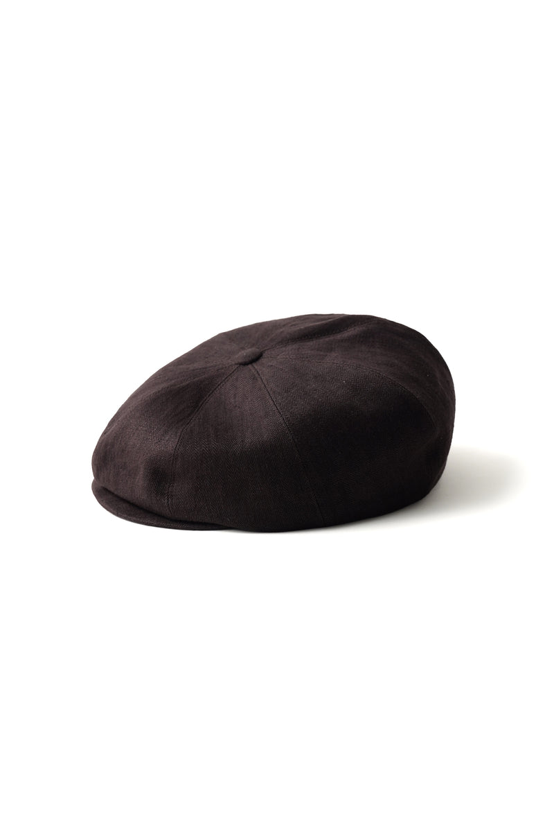 帽子 OLD JOE LINEN HERRINGBONE PEAKED CAP LINEN HERRINGBONE PEAKED CAP - 261OJ-HT02 – OLD JOE BRAND