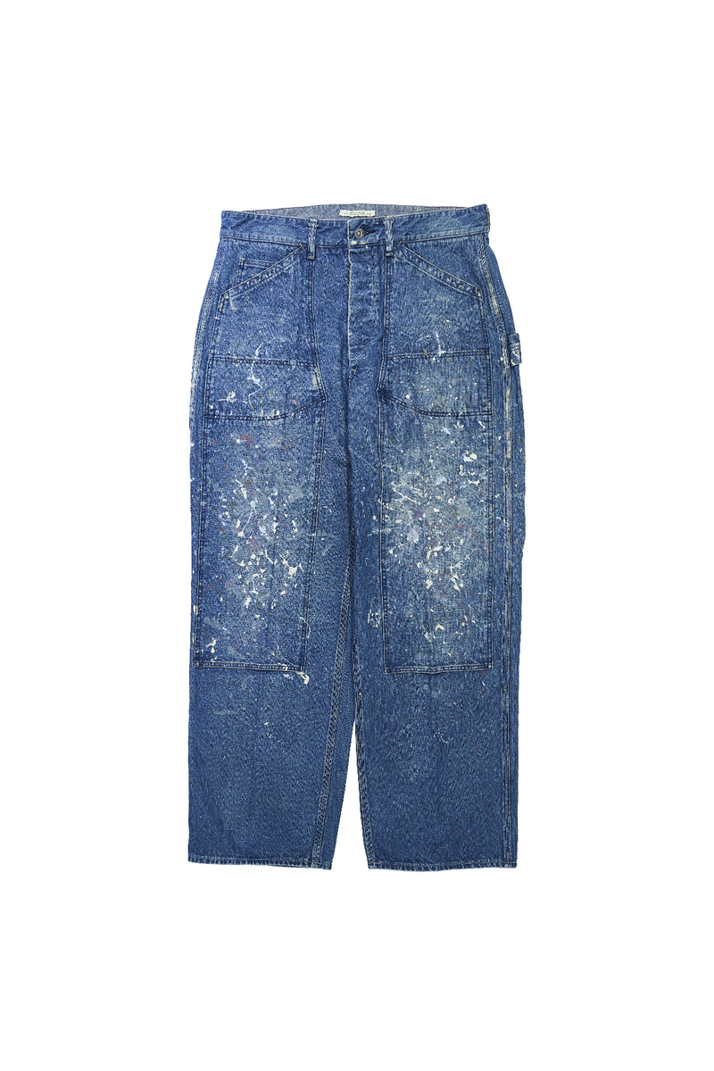 DOUBLE CLOTH SNUGGER TROUSER (PATINA & PAINT) - 242OJ-PT12