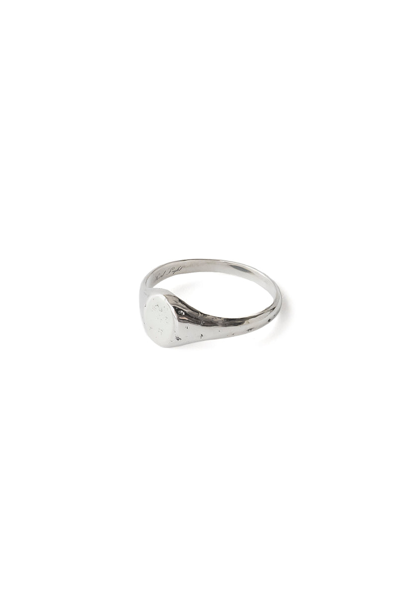 henson ENGRAVED OVAL SIGNET RING 期間限定値下げ IX Oval Signet