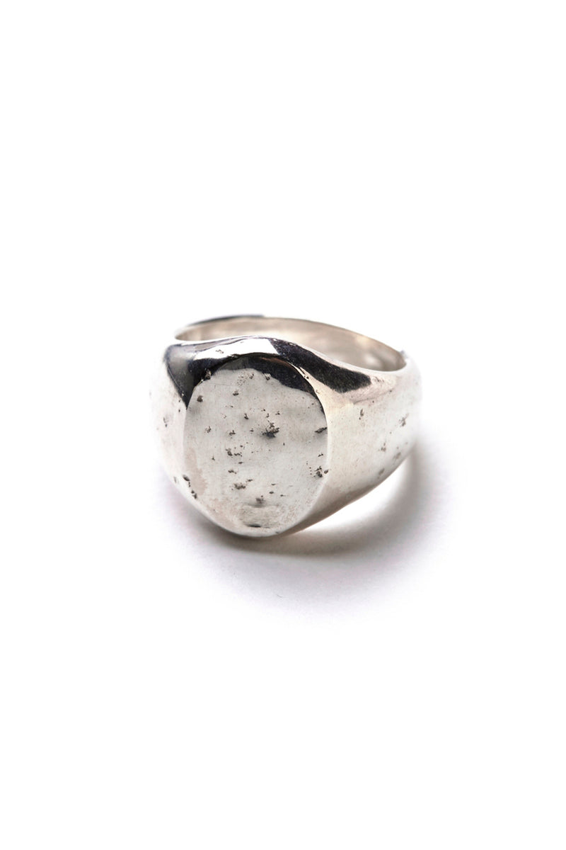 アクセサリー OLD JOE STATE HOUSE OVAL SIGNET RING STATE HOUSE (OVAL SIGNET RING / HAMMERED) - OJ-AC02 – OLD JOE BRAND