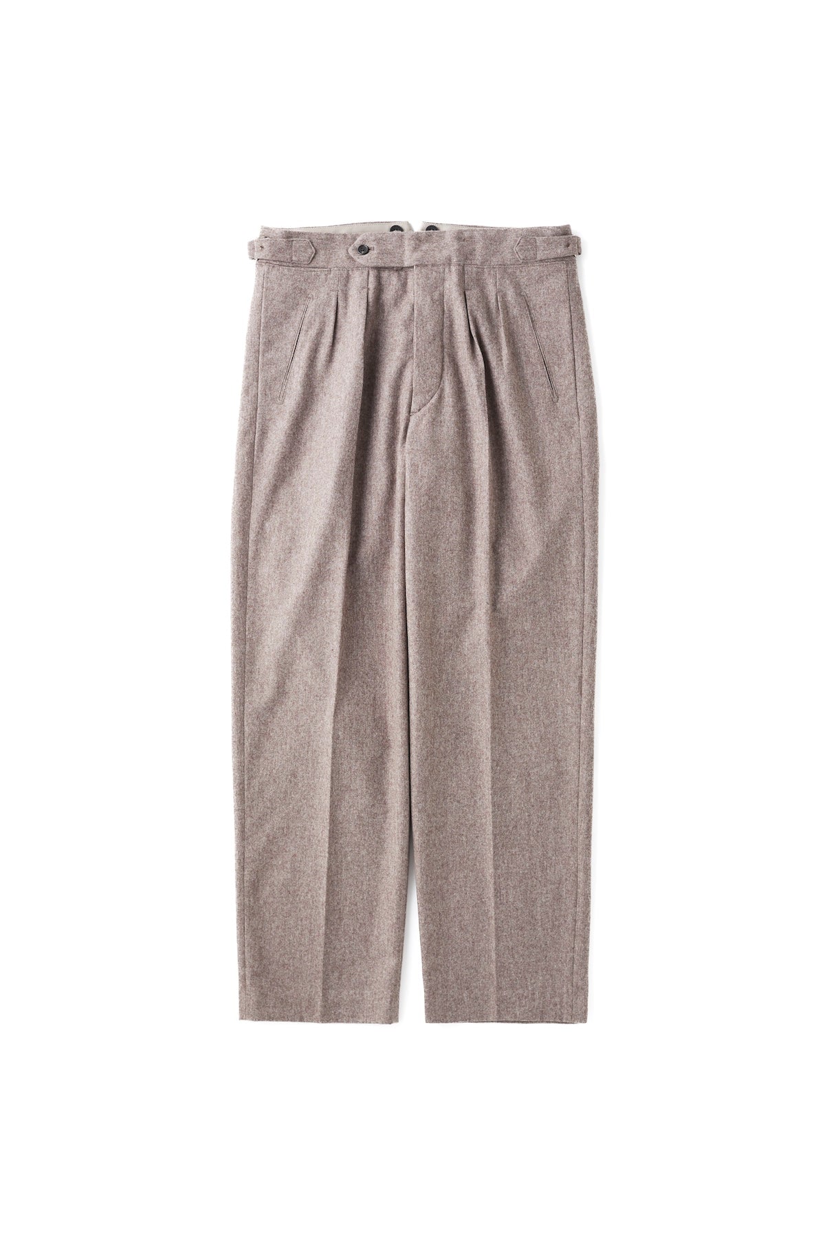 DOUBLE-PLEATED SMARTY TROUSER - 242OJ-PT05