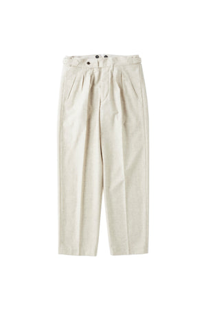 DOUBLE-PLEATED SMARTY TROUSER - 242OJ-PT05