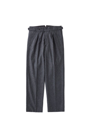 DOUBLE-PLEATED SMARTY TROUSER - 242OJ-PT05