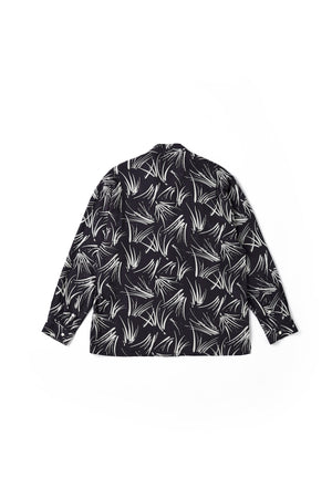 ORIGINAL PRINTED OPEN COLLAR SHIRTS(PINE NEEDLE)Long-sleeve - 241OJ-SH04