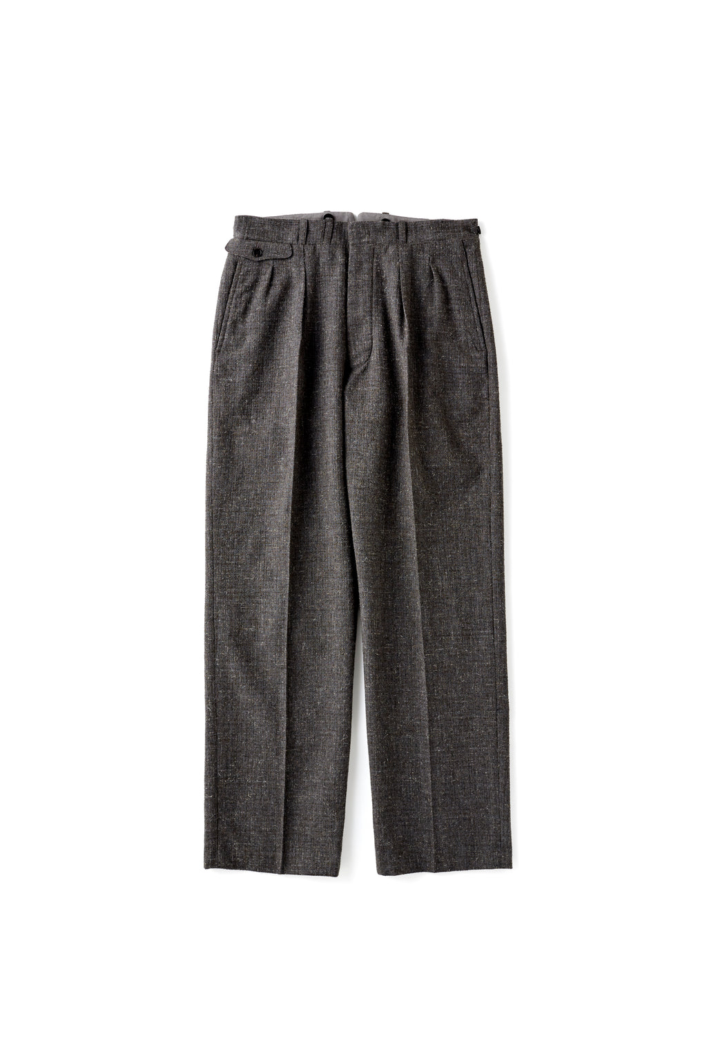 DOUBLE-PLEATED DRAPE TROUSER - 252OJ-PT01