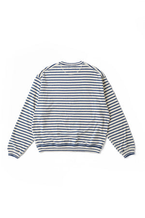 FADED STRIPED SPORTS SHIRTS Long sleeve - 241OJ-CT08