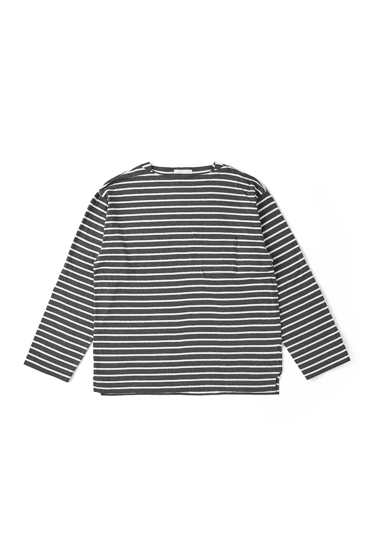 FADED STRIPED BASQUE Long sleeve - 241OJ-CT06