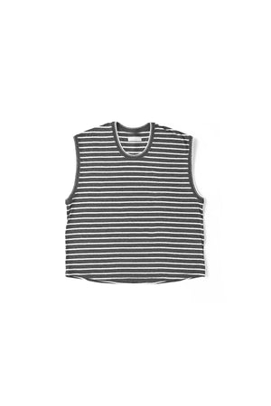 FADED STRIPED SPORTS VEST - 241OJ-CT05