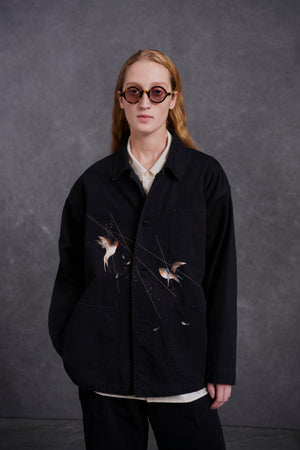 PATINA HERRINGBONE SOUVENIR JACKET - 251OJ-JK16