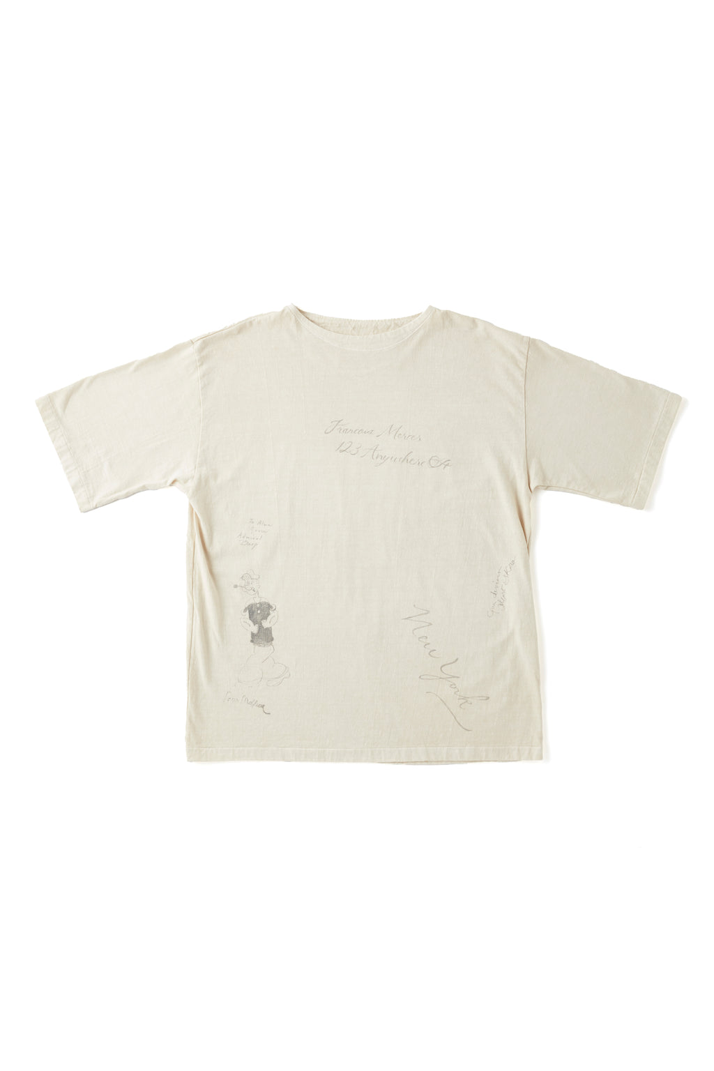 ATHLETIC TEE “DRAWING” - 251OJ-CT17