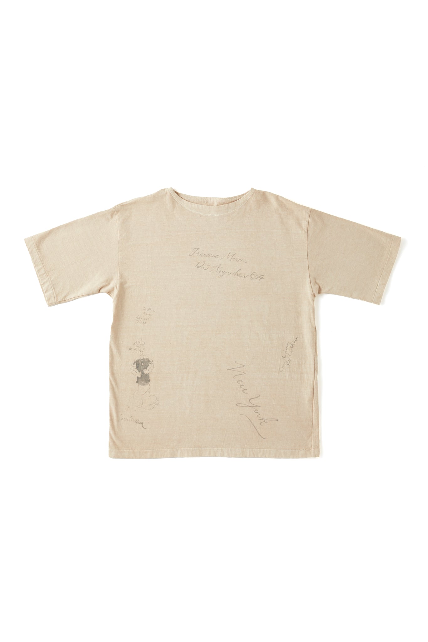 ATHLETIC TEE “DRAWING” - 251OJ-CT17