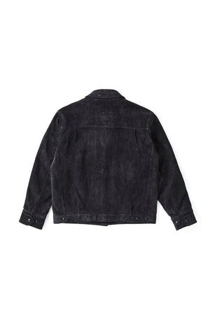 PATINA HORSE-HIDE JEAN JACKET (ROUGH OUT) - 242OJ-JK28