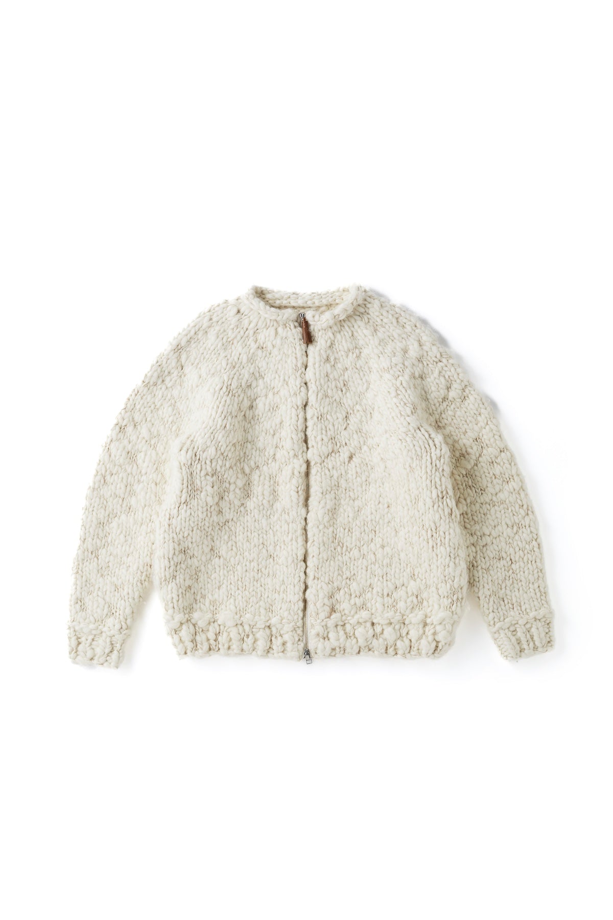 BOTTLE-NECK HAND COWCHAIN SWEATER - 242OJ-KN01 – OLD JOE BRAND