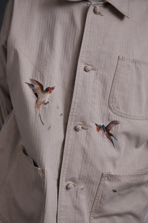 PATINA HERRINGBONE SOUVENIR JACKET - 251OJ-JK16