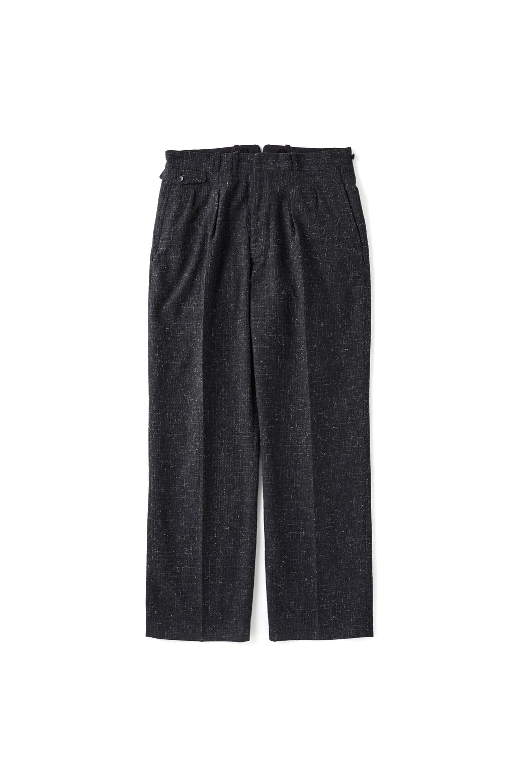 DOUBLE-PLEATED DRAPE TROUSER - 252OJ-PT01