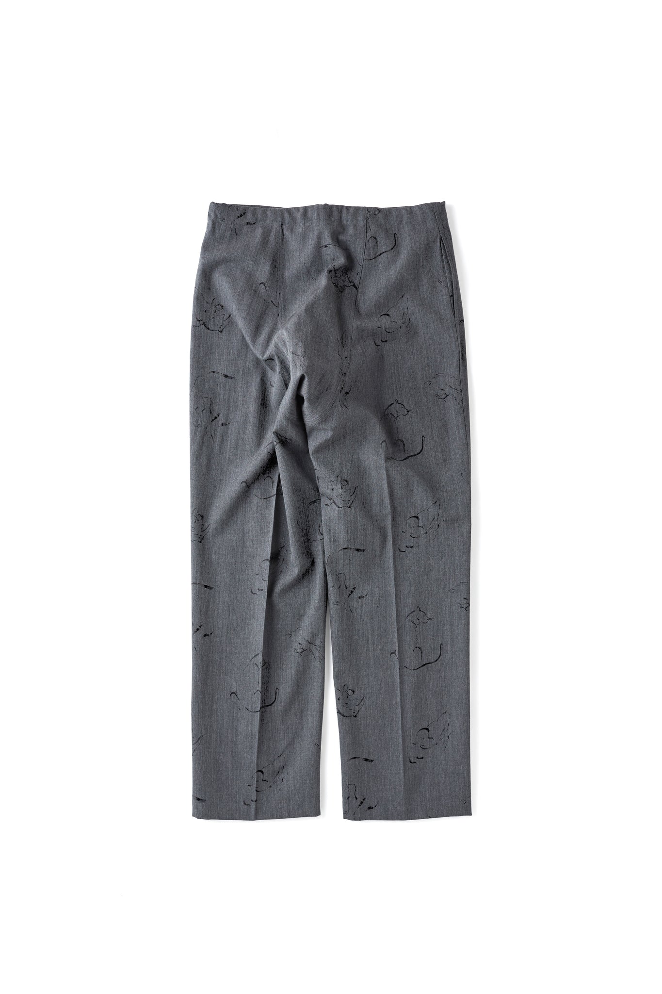 ORIGINAL PRINTED EASY TROUSER (Animal Drawing) - 252OJ-PT06