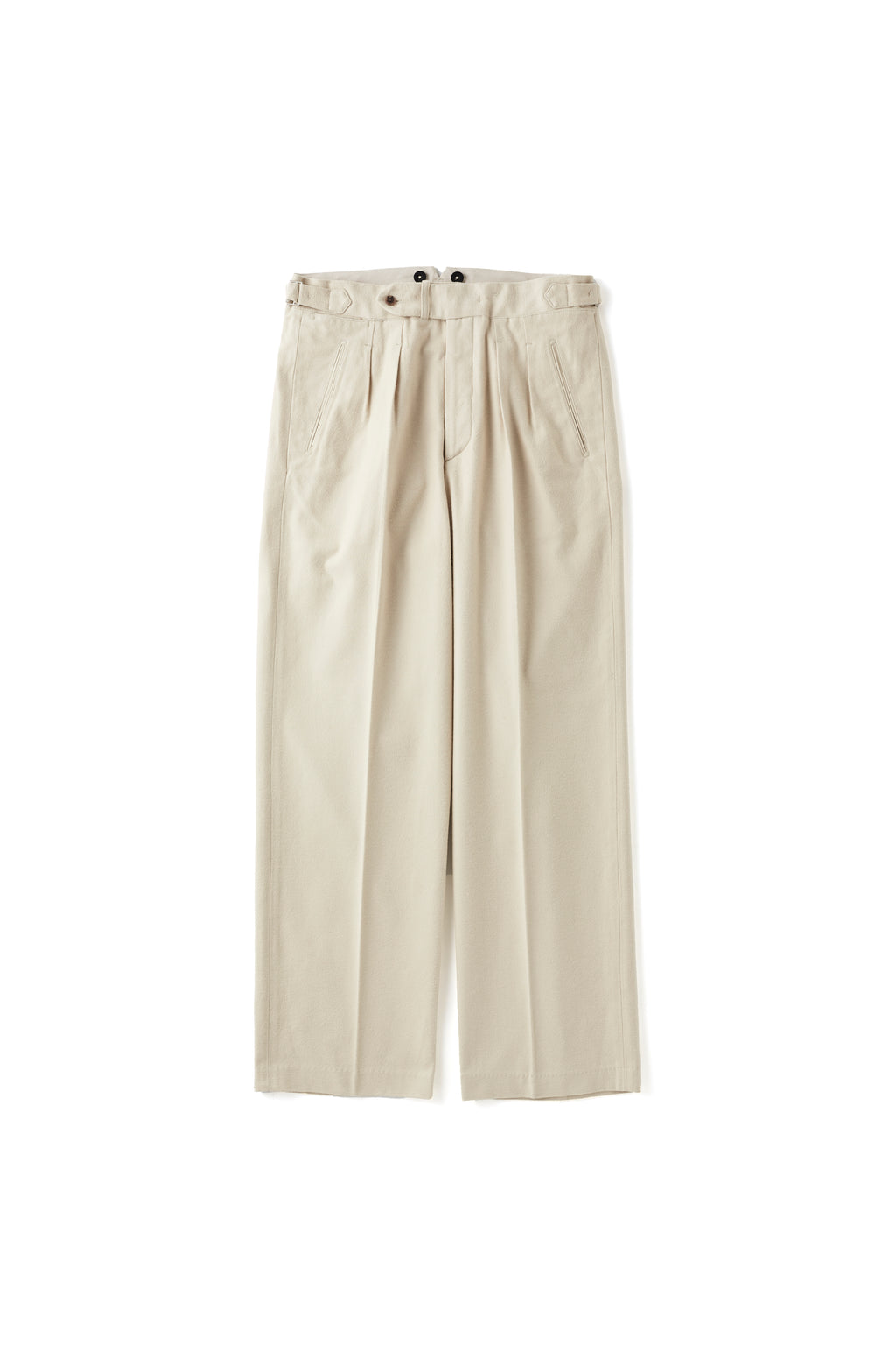 DOUBLE-PLEATED SMARTY TROUSER - 252OJ-PT08