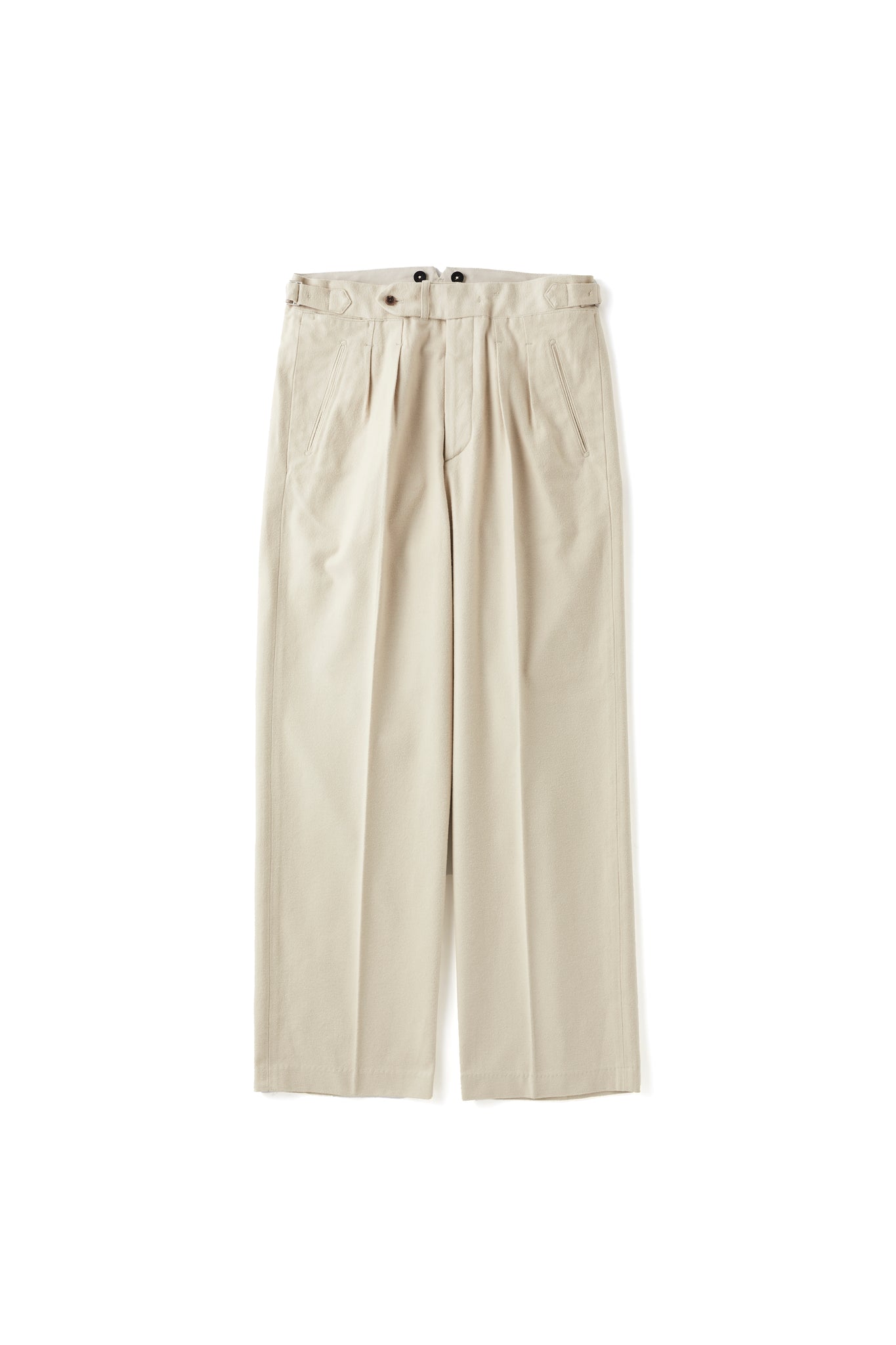 DOUBLE-PLEATED SMARTY TROUSER - 252OJ-PT08