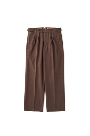 DOUBLE-PLEATED SMARTY TROUSER - 252OJ-PT08
