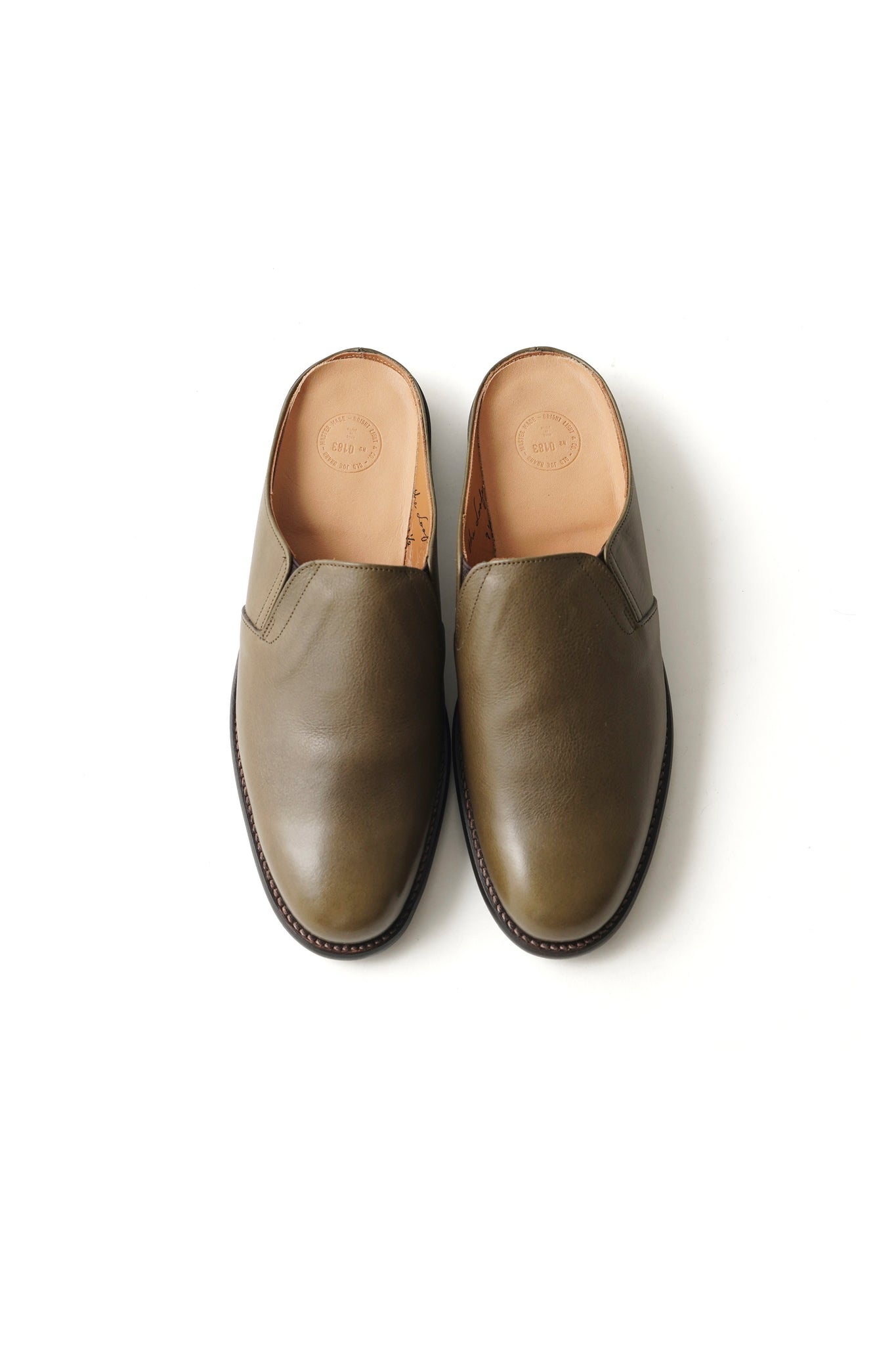 The Tinker“ ARTISAN LEATHER MULES - 261OJ-FW03 – OLD JOE BRAND
