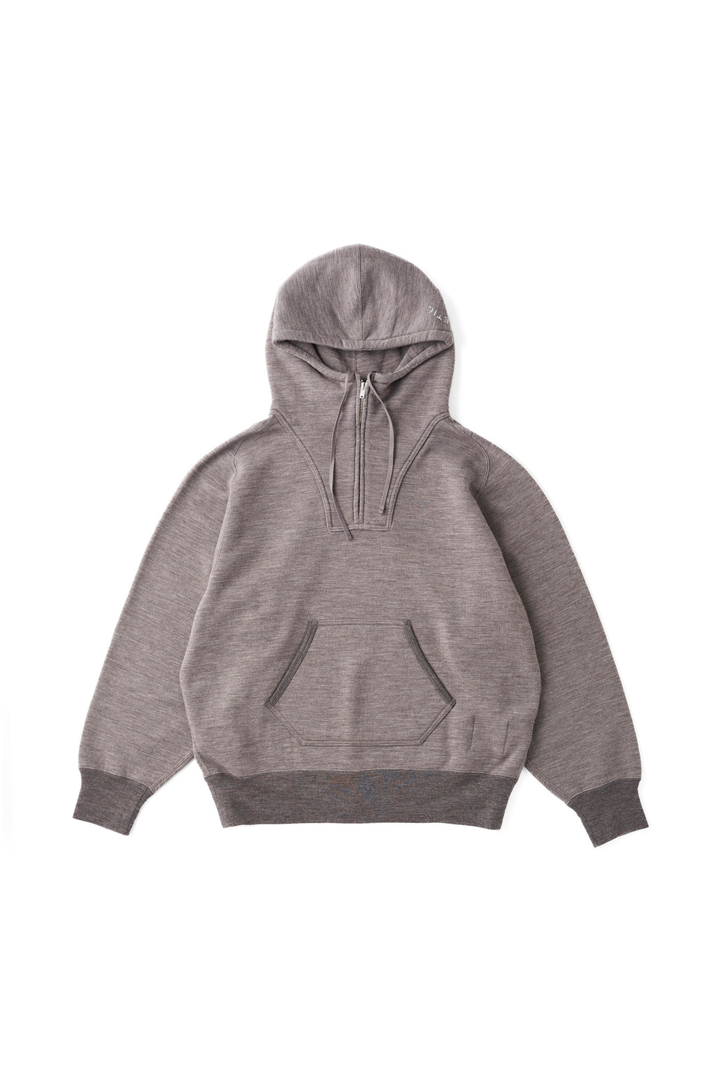 QUATER ZIP ATHLETIC HOODIE - 242OJ-CT02