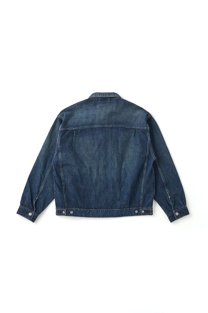 LOWER FLAP POCKET JEAN JACKET(FADE INDIGO) - 241OJ-JK05 – OLD JOE BRAND