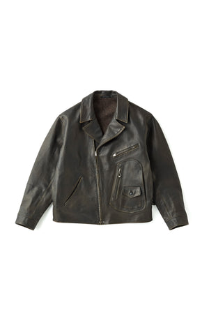 PATINA HORSE-HIDE HENDRICK JACKET - 252OJ-JK19