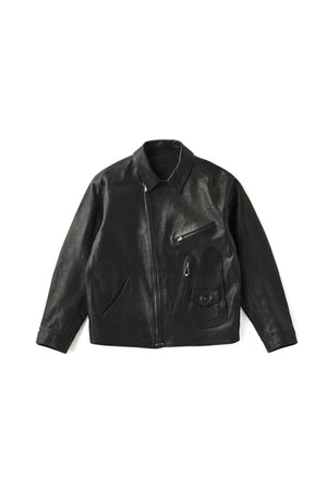 PATINA HORSE-HIDE HENDRICK JACKET - 252OJ-JK19