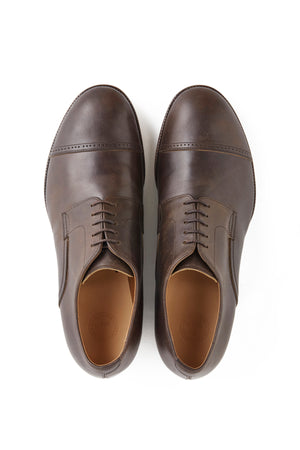 “The Leader” ARTISAN LEATHER CAP TOE SHOES - 241OJ-FW02