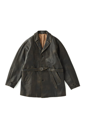 PATINA HORSE-HIDE VEHICLE COAT - 252OJ-JK20
