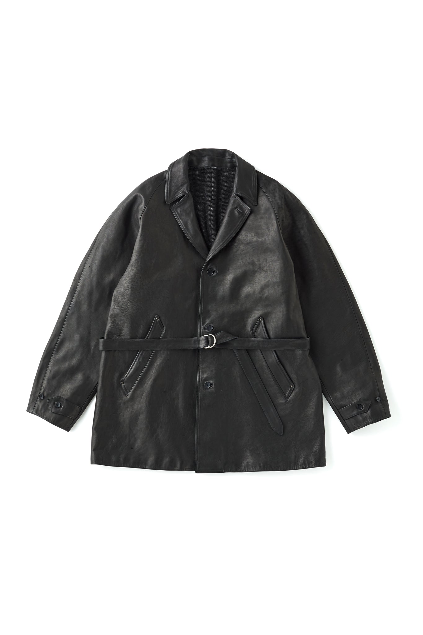 PATINA HORSE-HIDE VEHICLE COAT - 252OJ-JK20