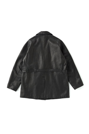 PATINA HORSE-HIDE VEHICLE COAT - 252OJ-JK20