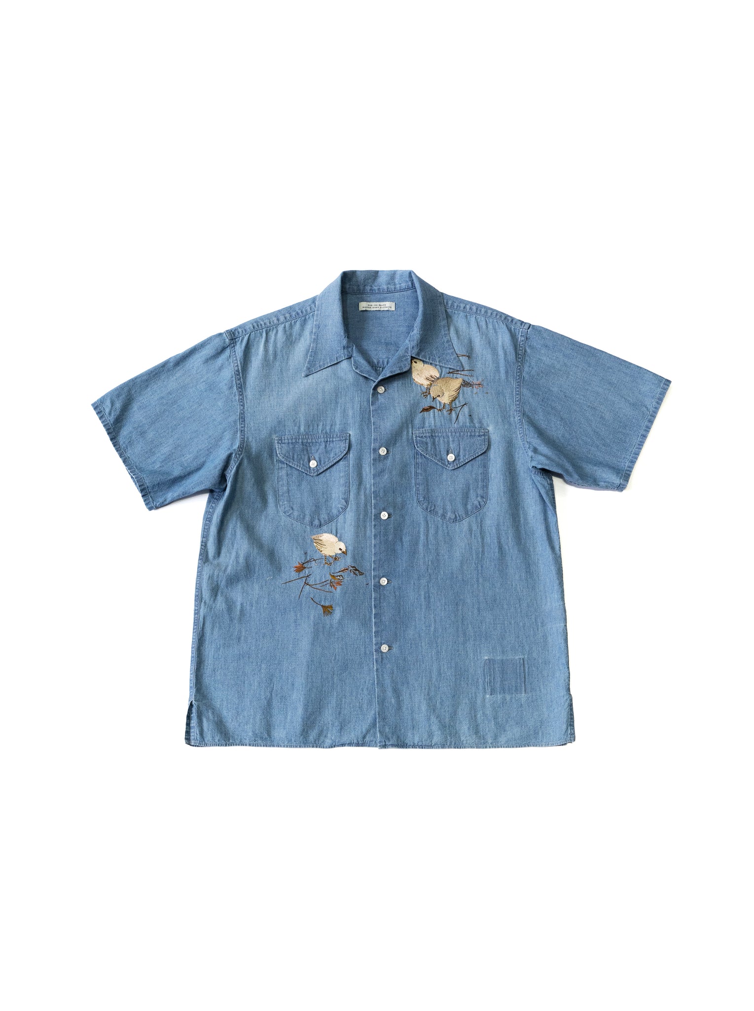 SWALLOW COLLAR SPORTS SHIRTS Short-sleeve (Hiyoko) - 261OJ-SH02