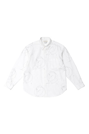 HIDDEN BUTTON COLLAR SHIRTS (Saul Steinberg) - 251OJ-SH02