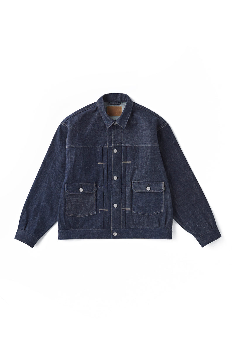 LOWER FLAP POCKET JEAN JACKET - 241OJ-JK13 – OLD JOE BRAND