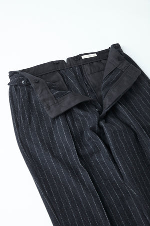 DOUBLE-PLEATED DRAPE TROUSER - 232OJ-PT02