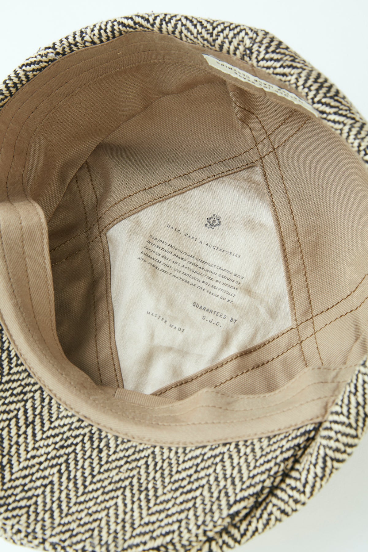 PEAKED CAP (SUMMER TWEED) - 241OJ-HT01