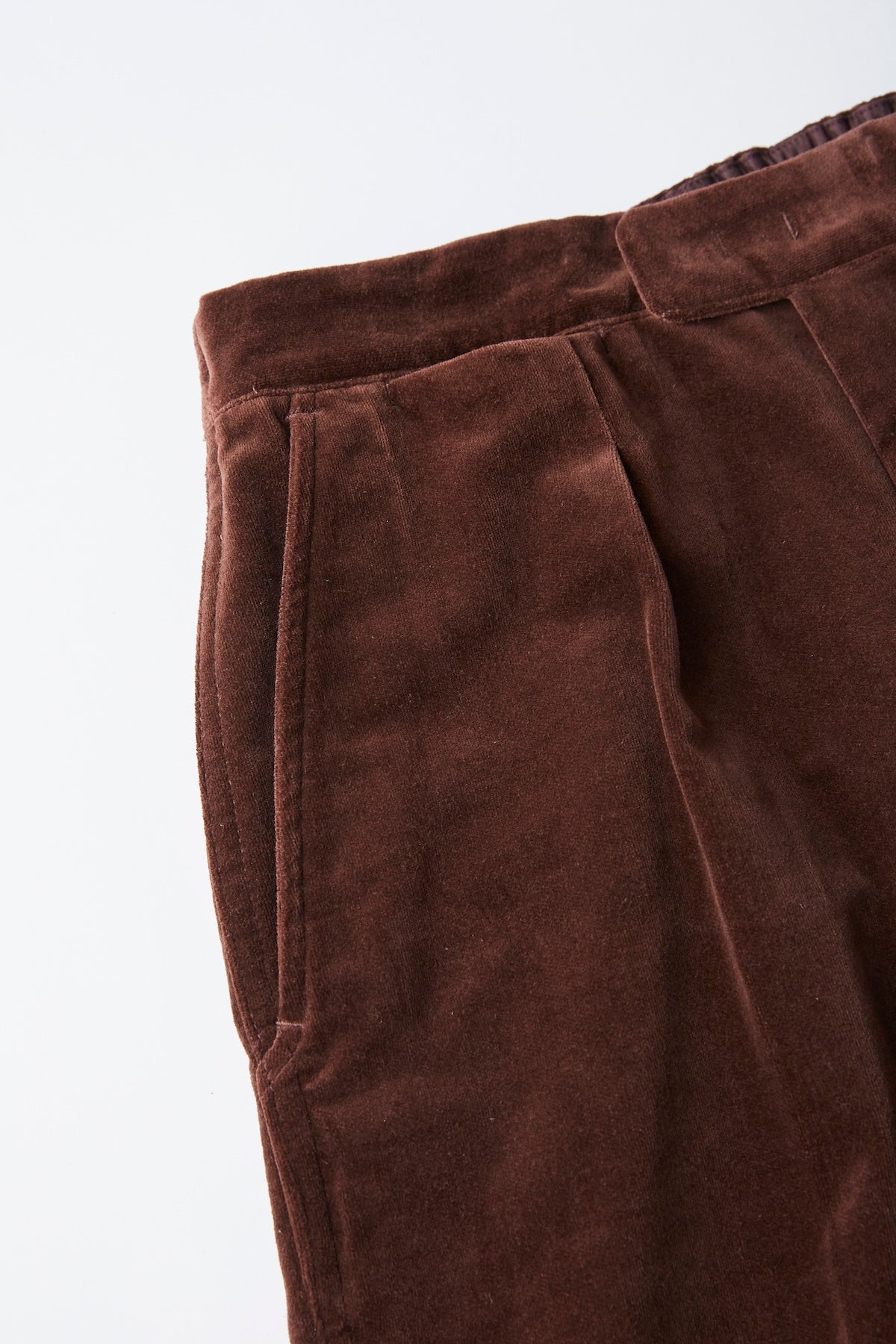 FADED VELVET SPORTING TROUSER - 242OJ-PT11