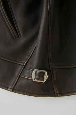 PATINA DEERSKIN COSSAK JACKET - 251OJ-JK11